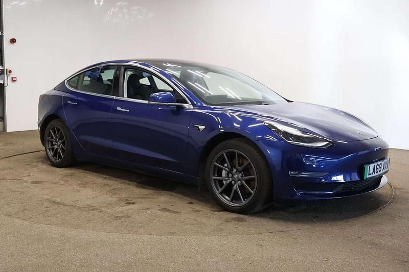 Blue Used 2019 Tesla Model 3 Long Range AWD Sedan | £15,995 (Fair price) - Image 1/2