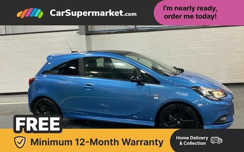 Used Vauxhall Corsa Edition 75 HP (55 kW) 2017 Blue Hatchback