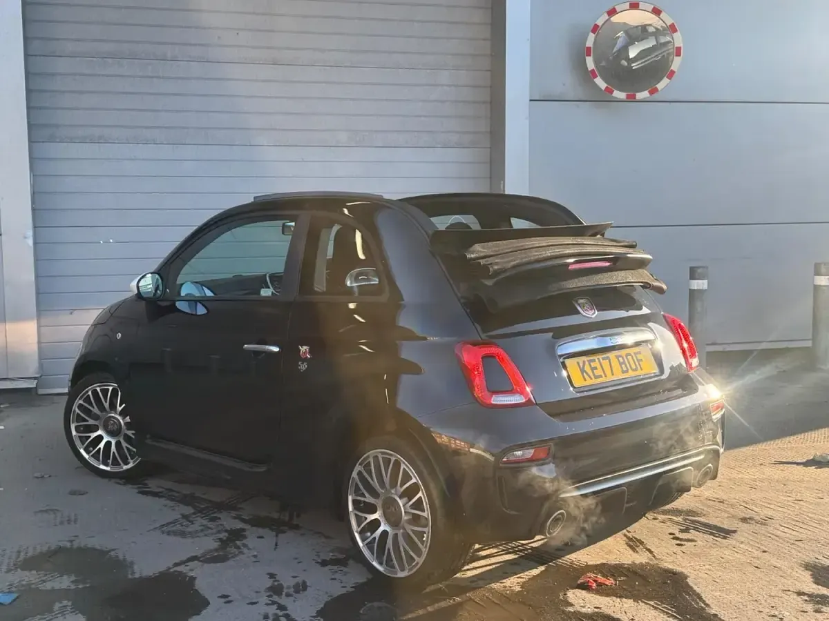 Used Abarth 595 2017 Black Cabriolet