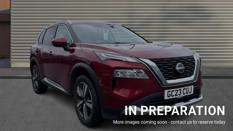 Red Used 2023 Nissan X-Trail Tekna SUV | £25,866 - Image 1/4