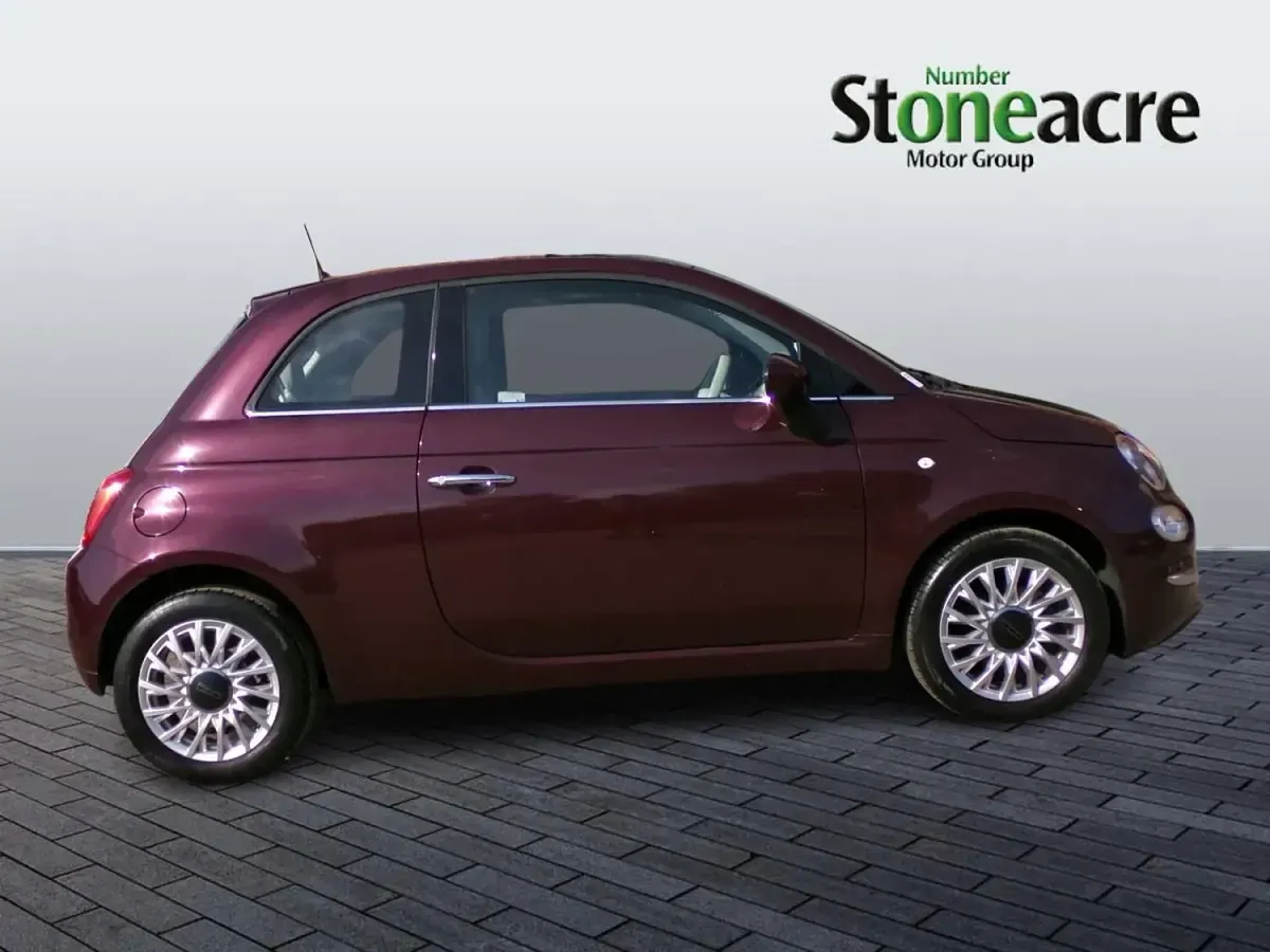 Used Fiat 500 Lounge 69 HP (50 kW) 2018 Red Hatchback