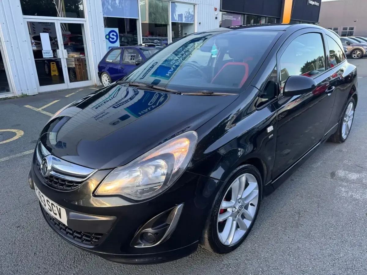 Used Vauxhall Corsa SRi 2014 Black Hatchback