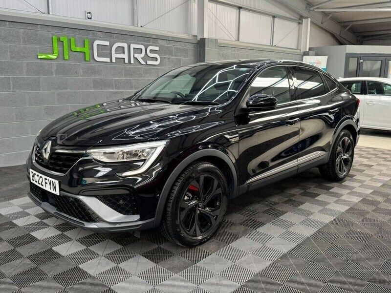 Black Used 2022 Renault Arkana R.S. SUV | £17,495 (Fair price) - Image 1/3