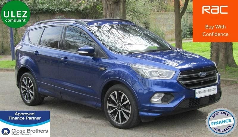 Used Ford Kuga ST-Line 180 HP (132 kW) 2017 Blue SUV