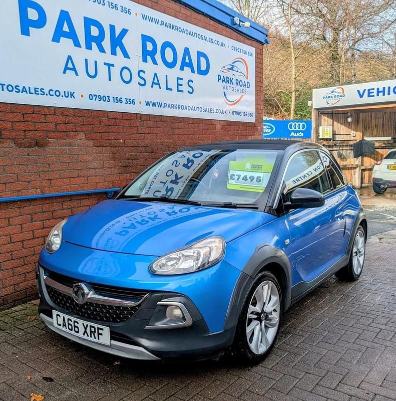 Blue Used 2017 Vauxhall Adam Rocks Hatchback | £7,495 (A bit pricey) - Image 1/2