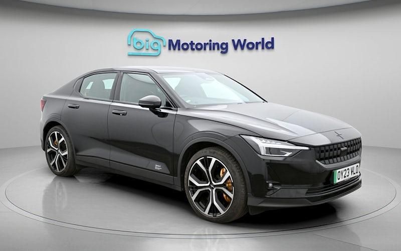 Begagnad Polestar 2 Performance 350 kW (476 HK) 2022 Svart Halvkombi