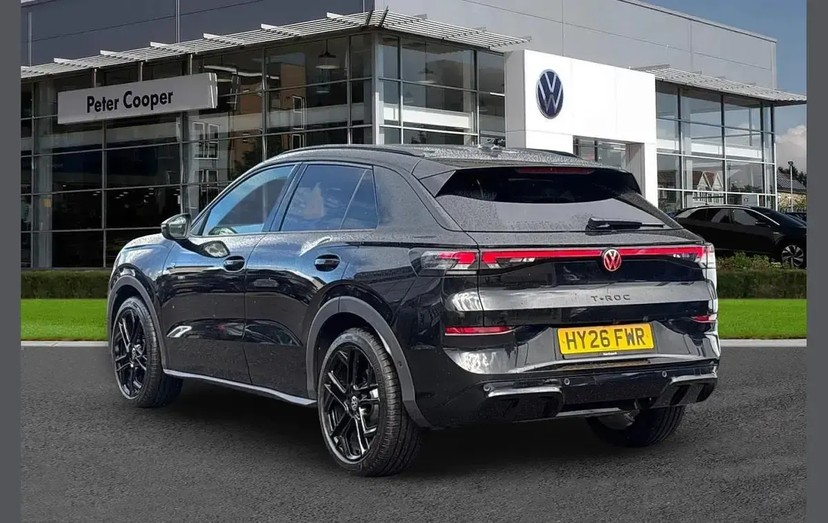 Used VW T-Roc R-line 150 HP (110 kW) 2026 Black SUV