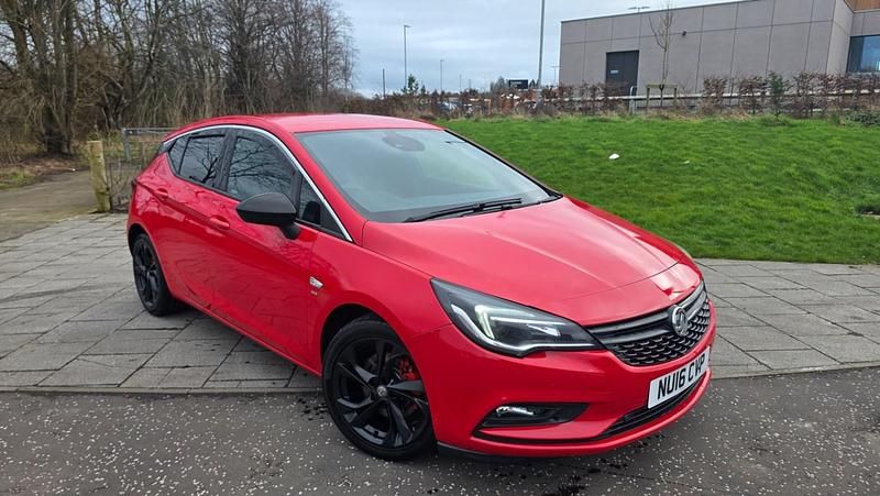 Used Vauxhall Astra SRi 2016 Red Hatchback