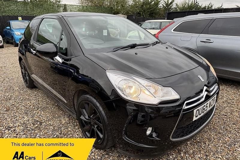 Black Used 2015 DS Automobiles DS3 Hatchback | £3,250 (Good price) - Image 1/1
