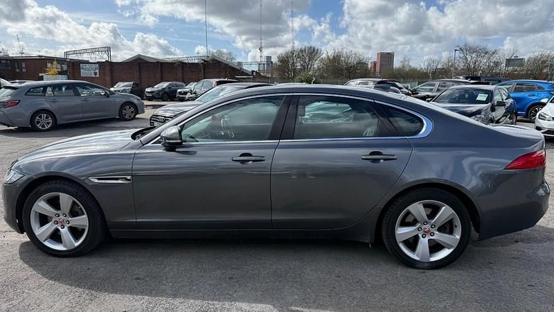 Second-hand Jaguar XF Prestige 250 CP (183 kW) 2017 Gri Berlinǎ