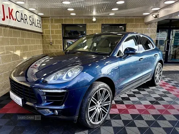 Used Porsche Macan S Diesel 255 HP (187 kW) 2015 Blue SUV