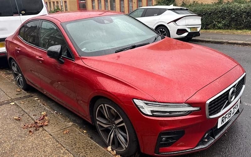 Red Used 2019 Volvo S60 R-Design Sedan | £17,199 (Fair price) - Image 1/3