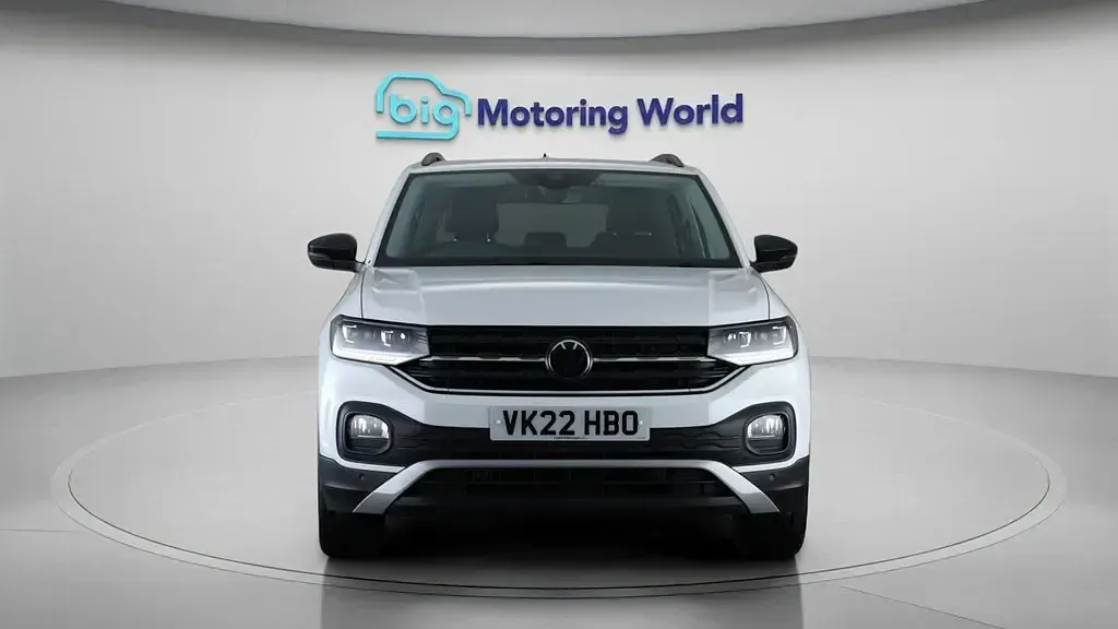 Gebraucht VW T-Cross Black Edition 110 PS (80 kW) 2022 Weiß SUV