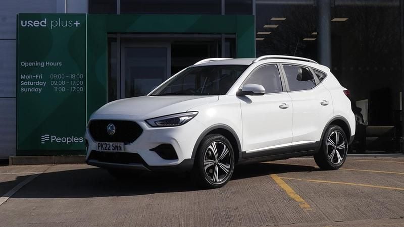 Used MG ZS Excite 106 HP (77 kW) 2022 White SUV