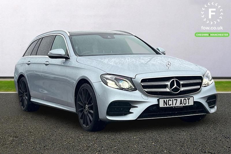 Used Mercedes E220 Active 2017 Silver Estate