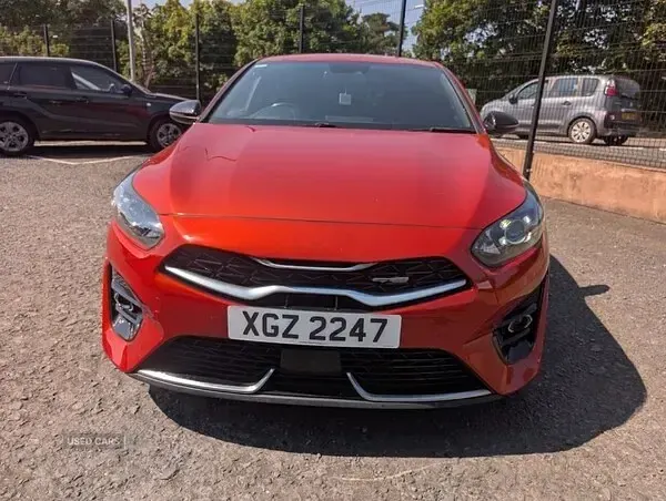 Used Kia ProCeed GT-Line 160 HP (117 kW) 2022 Orange Estate