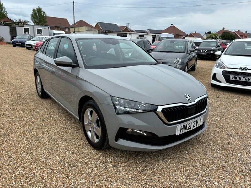 Grey Used 2021 Skoda Scala SE Hatchback | £10,995 (Fair price) - Image 1/4