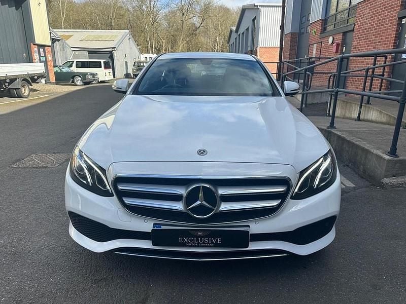 Used Mercedes E220 SE 2017 White Sedan