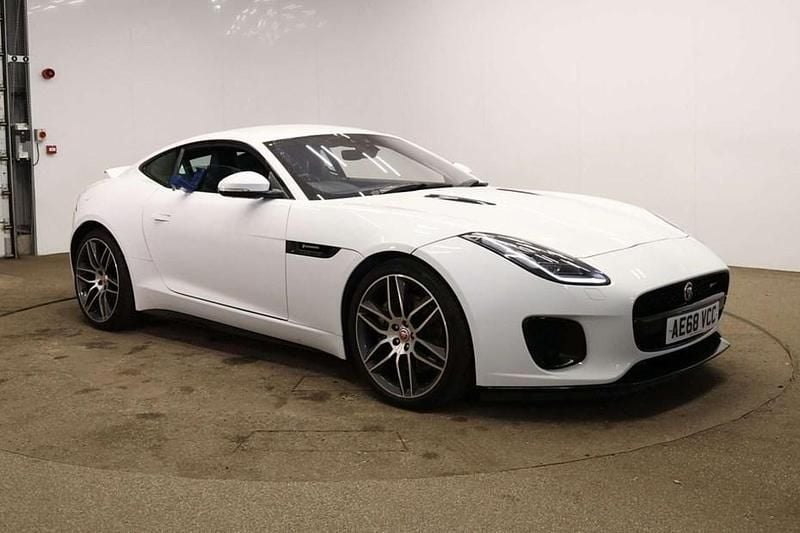 White Used 2018 Jaguar F-Type R-Dynamic Coupe | £28,995 (Fair price) - Image 1/1