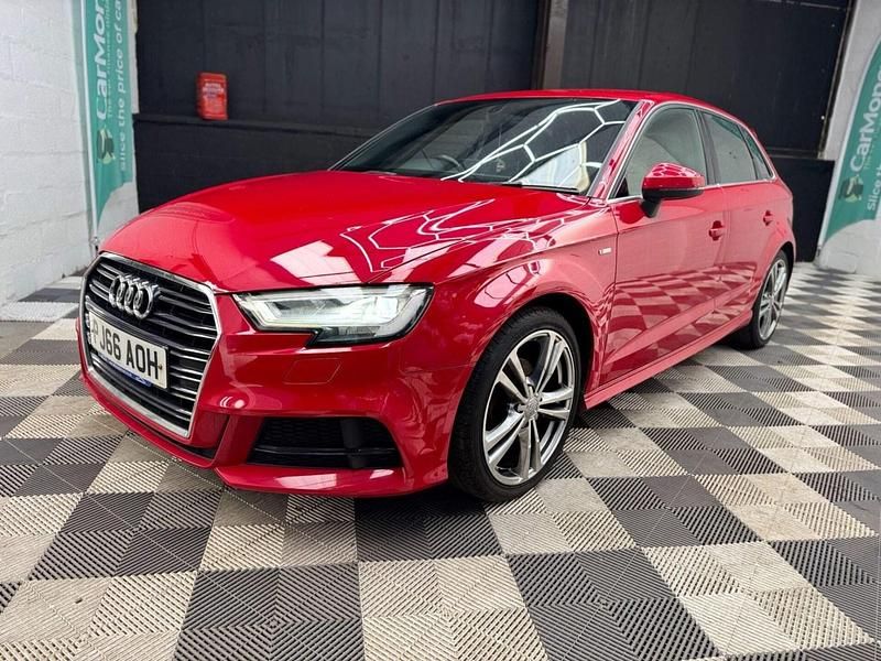 Used Audi A3 S-Line 2016 Red Hatchback