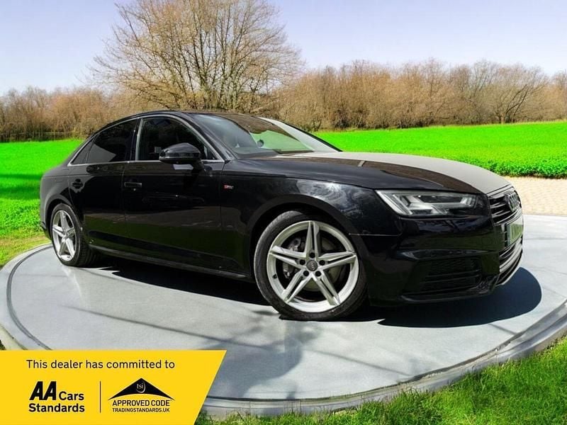 Black Used 2016 Audi A4 S-Line Sedan | £7,795 (Fair price) - Image 1/4