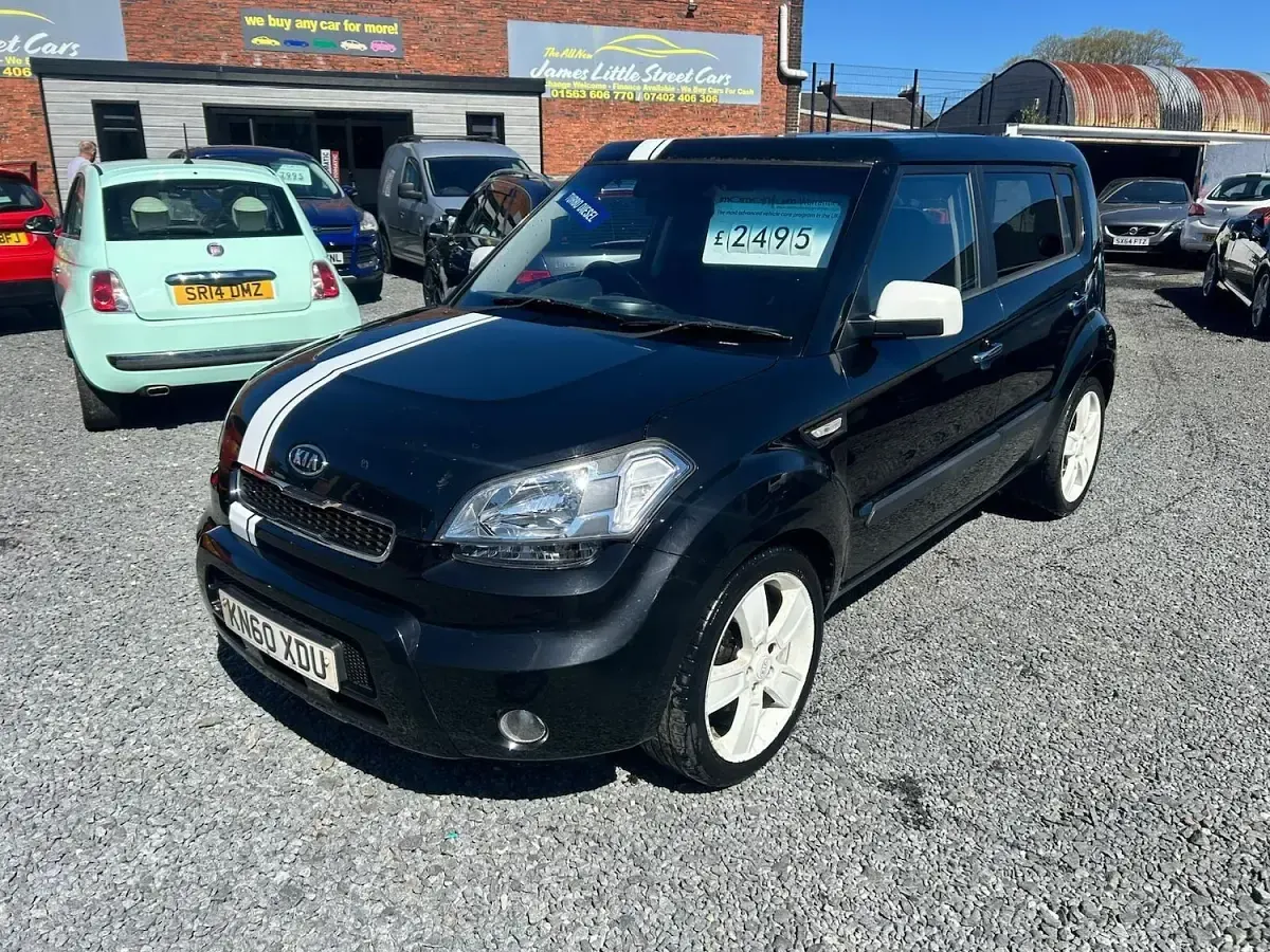 Used Kia Soul 126 HP (92 kW) 2010 Black SUV