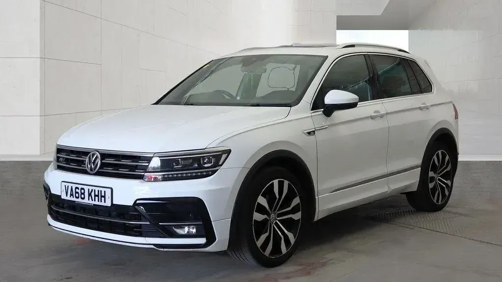 Used VW Tiguan R-line 150 HP (110 kW) 2019 White SUV