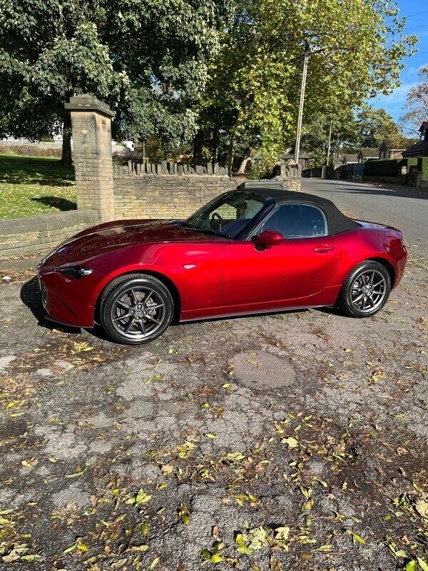 Red Used 2019 Mazda MX5 Inclusive Cabriolet | £16,995 (Fair price) - Image 1/4
