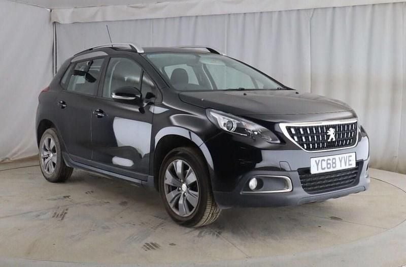 Begagnad Peugeot 2008 Active 2018 Svart SUV