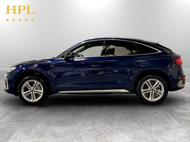 Begagnad Audi Q5 Sportback S-Line 2021 Blå SUV
