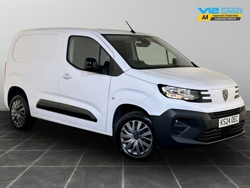 White Used 2024 Peugeot Partner MPV | £14,795 (Fair price) - Image 1/2