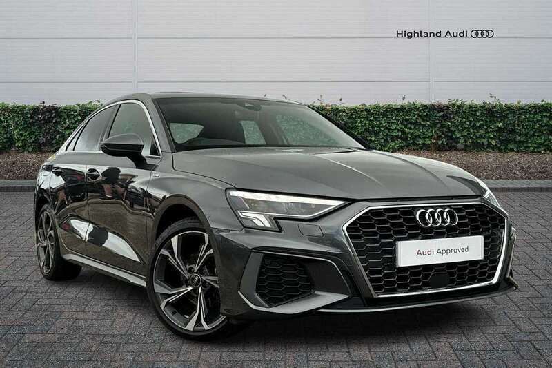 Grey Used 2023 Audi A3 S-Line Sedan | £24,985 (A bit pricey) - Image 1/4