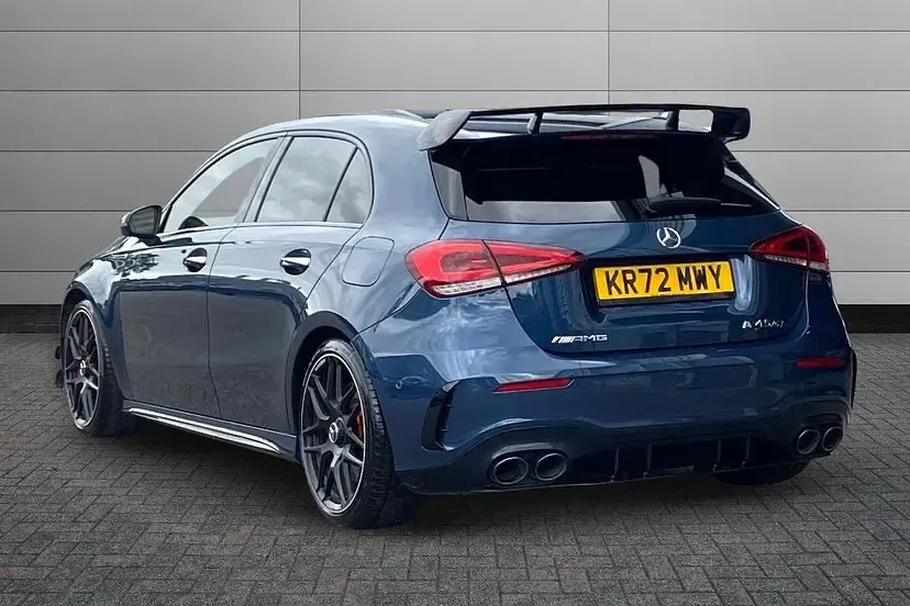 Used Mercedes A45 AMG AMG 421 HP (309 kW) 2023 Blue Hatchback