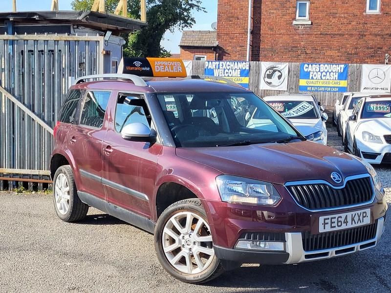 Maroon Used 2014 Skoda Yeti SUV | £5,995 (Super price) - Image 1/4