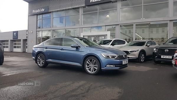 Used VW Passat GT 150 HP (110 kW) 2018 Blue Sedan