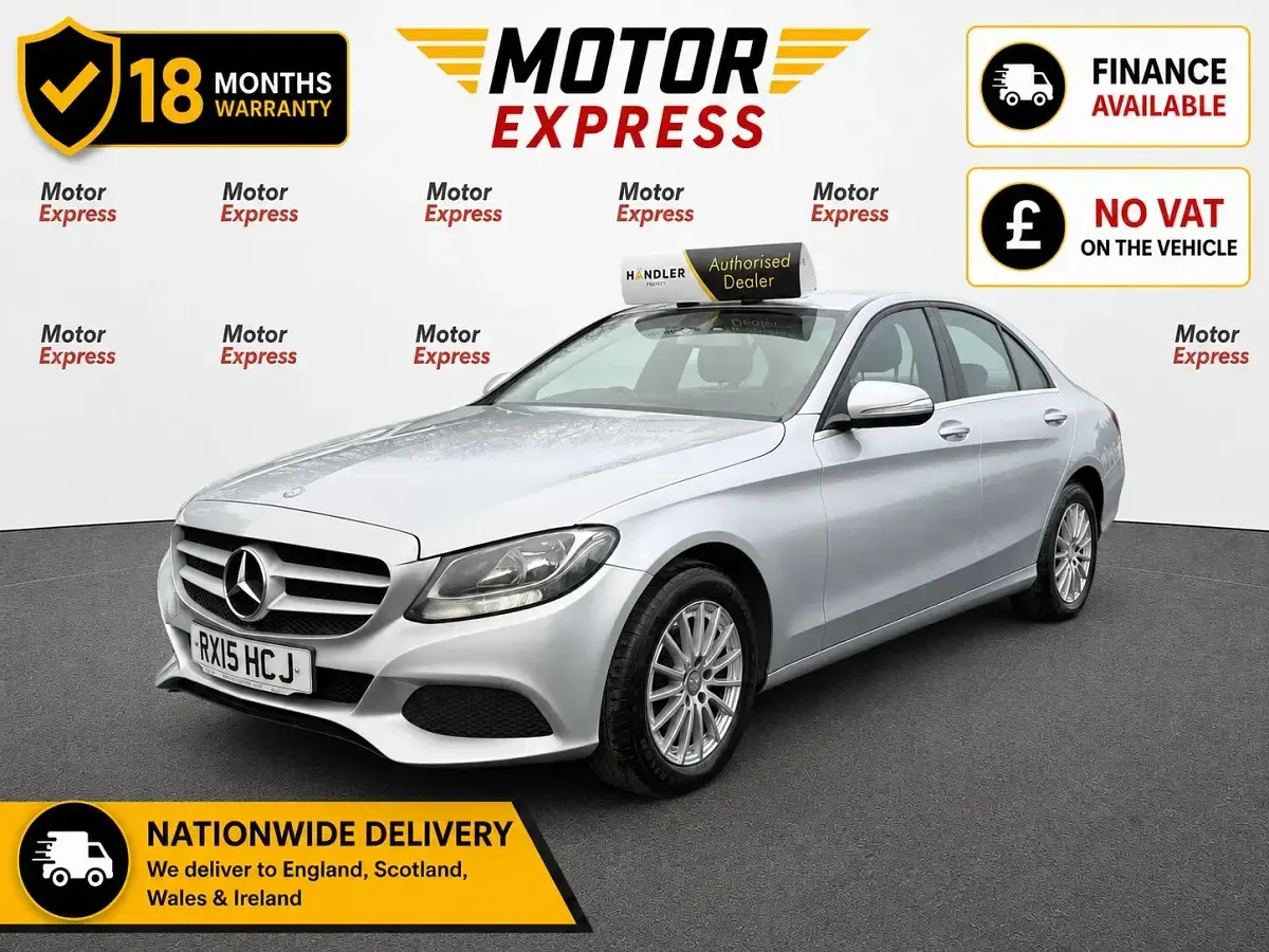 Used Mercedes C200 SE 136 HP (100 kW) 2015 Silver Sedan