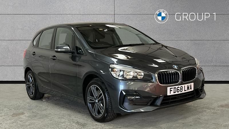Grey Used 2018 BMW 220 Active Tourer Sport Line MPV | £12,990 (Good price) - Image 1/4