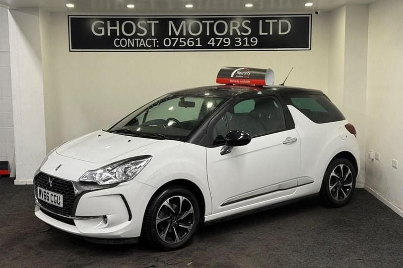 White Used 2016 DS Automobiles DS3 Elegance Hatchback | £5,595 (Good price) - Image 1/1