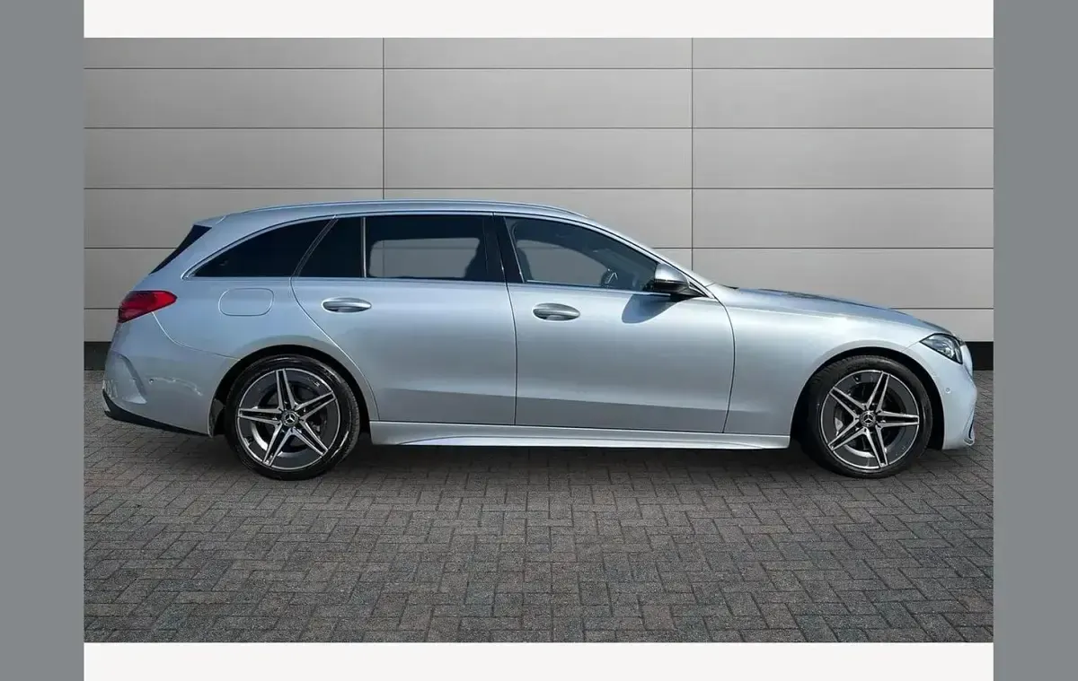 Used Mercedes C300 AMG line 261 HP (191 kW) 2023 Silver Estate