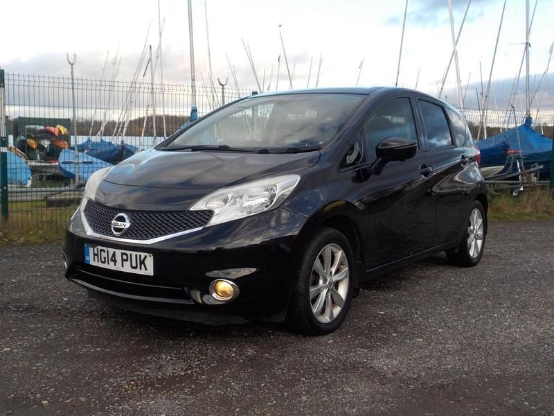 Used Nissan Note Tekna 90 HP (66 kW) 2014 Black MPV
