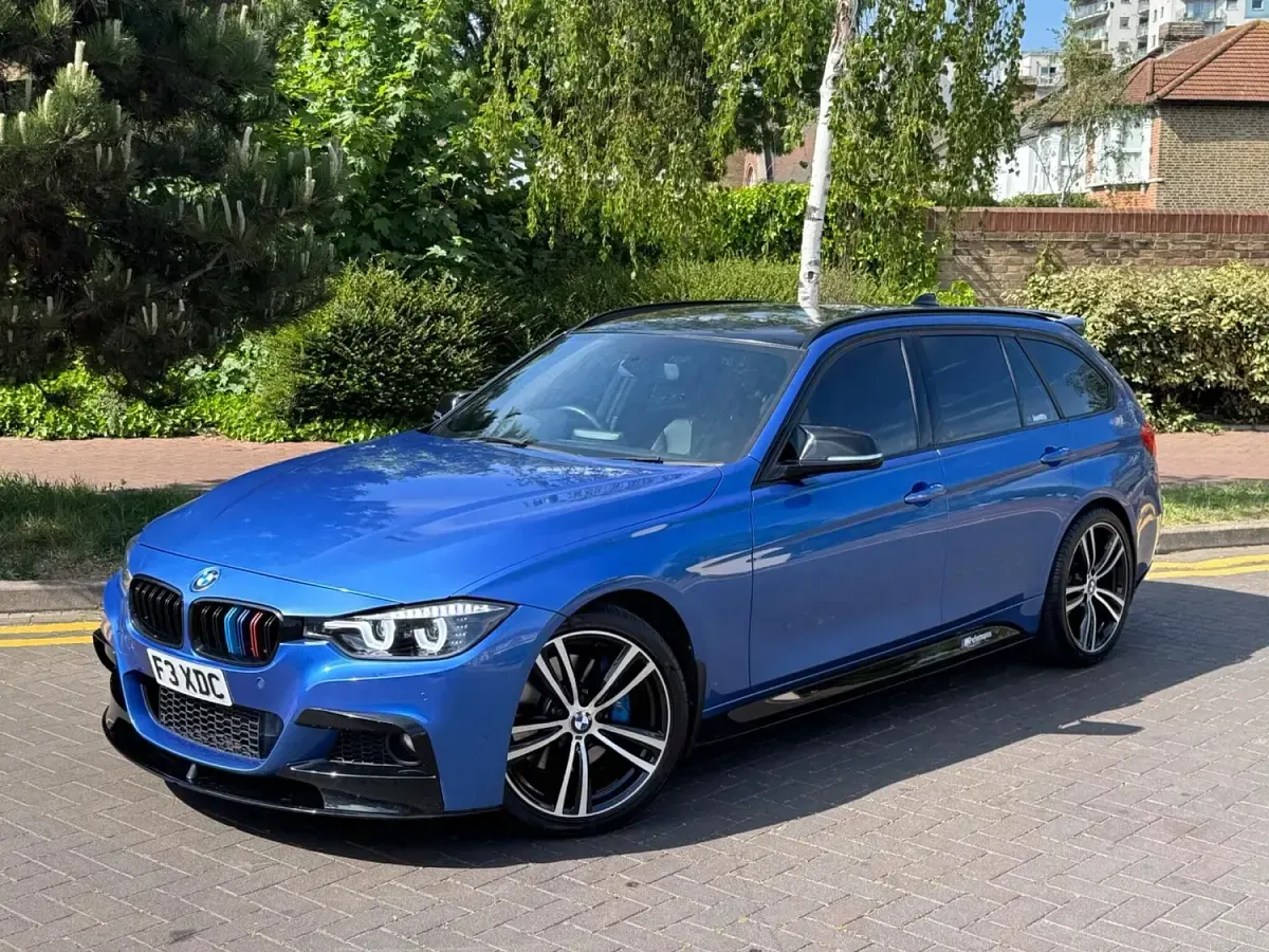 Used BMW 335 M Sport 380 HP (279 kW) 2014 Blue Estate