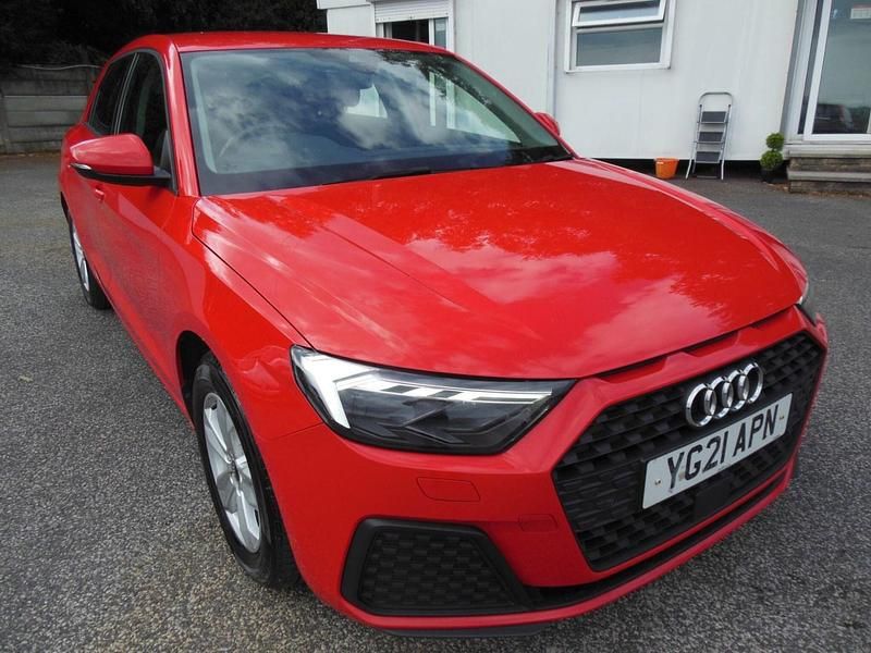 Red Used 2021 Audi A1 Sportback Design Hatchback | £12,750 (Fair price) - Image 1/4