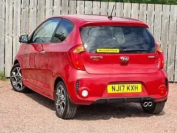 Used Kia Picanto 2017 Red Hatchback