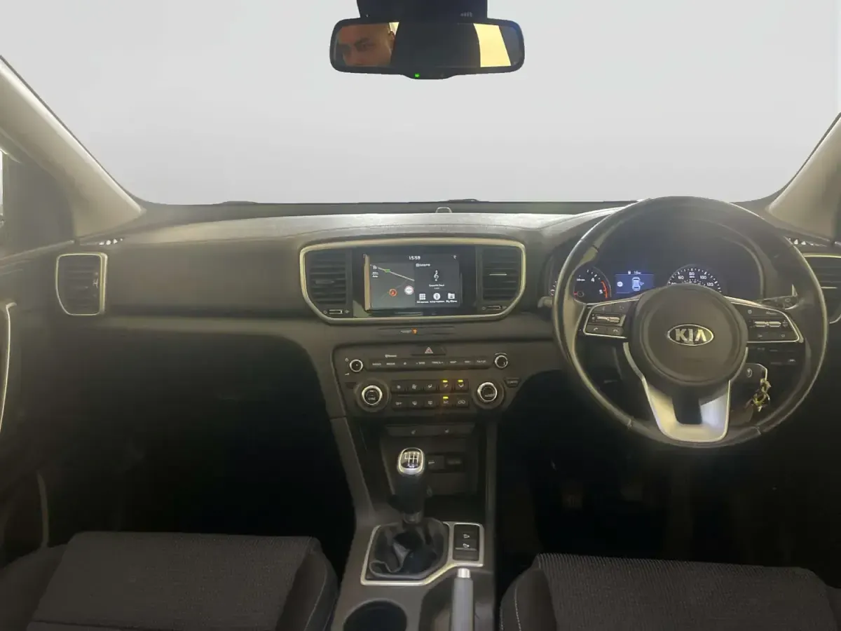 Używany Kia Sportage 134 KM (98 kW) 2020 Biały SUV