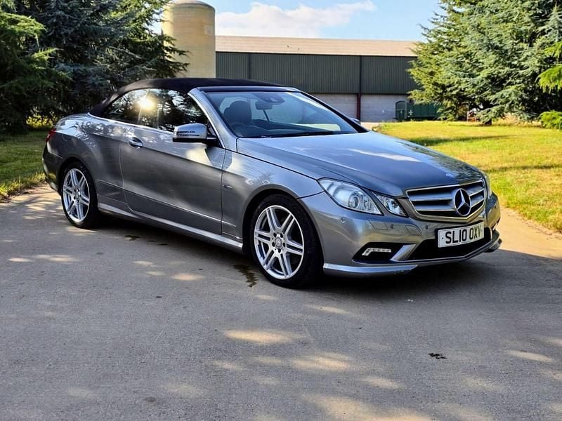Silver Used 2010 Mercedes E350 Cabriolet | £5,500 (Fair price) - Image 1/4