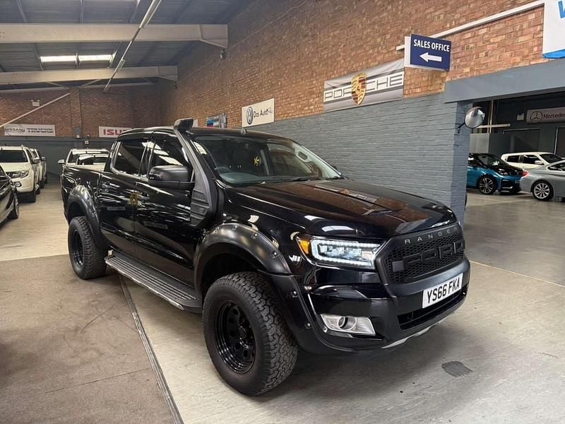 Used Ford Ranger Limited 2016 Black Pickup