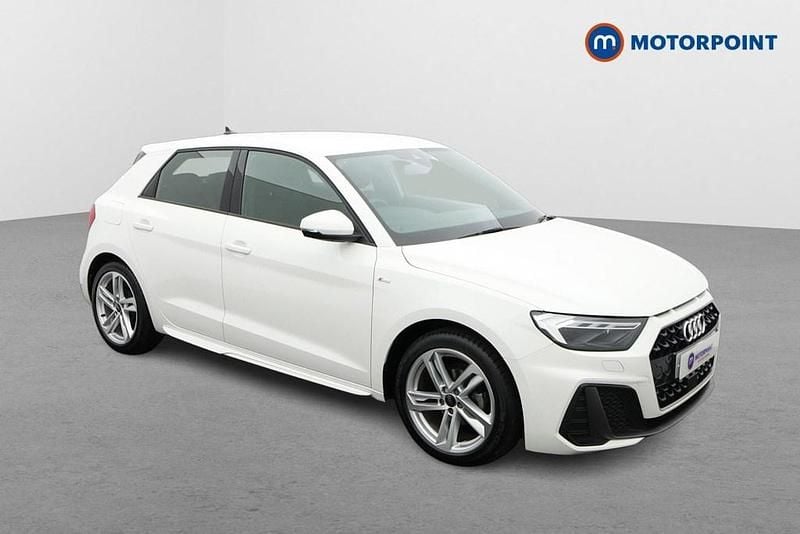 White Used 2023 Audi A1 S-Line Hatchback | £18,949 (Fair price) - Image 1/4