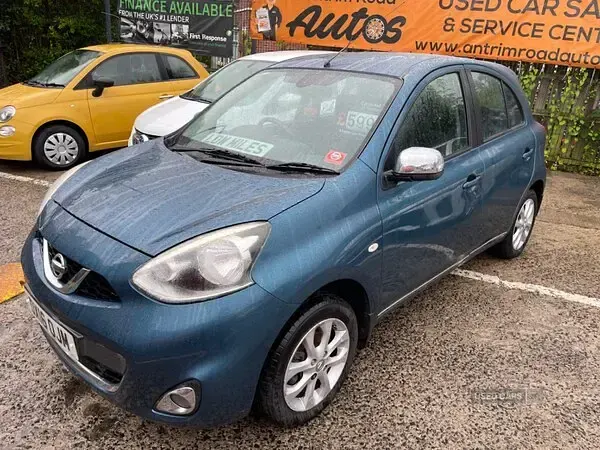 Used Nissan Micra Acenta 80 HP (58 kW) 2016 Blue Hatchback