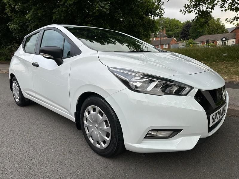 White Used 2020 Nissan Micra Visia+ Hatchback | £6,995 (Super price) - Image 1/2