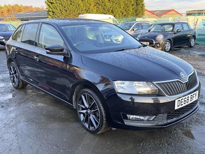 Used Skoda Rapid Sport 2018 Black Hatchback
